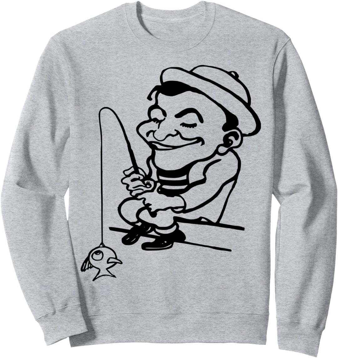 Angeln Cartoon Sweatshirt