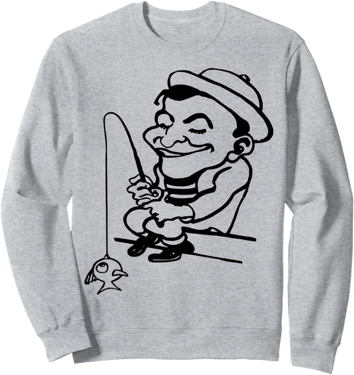 Angeln Cartoon Sweatshirt