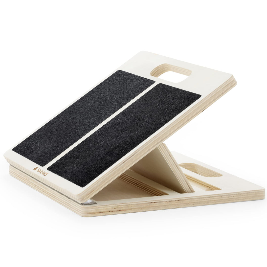 Navaris Stretch Board Waden Training - Fuss Stretcher Wadenstrecker - Dehnen von Oberschenkel Zehen