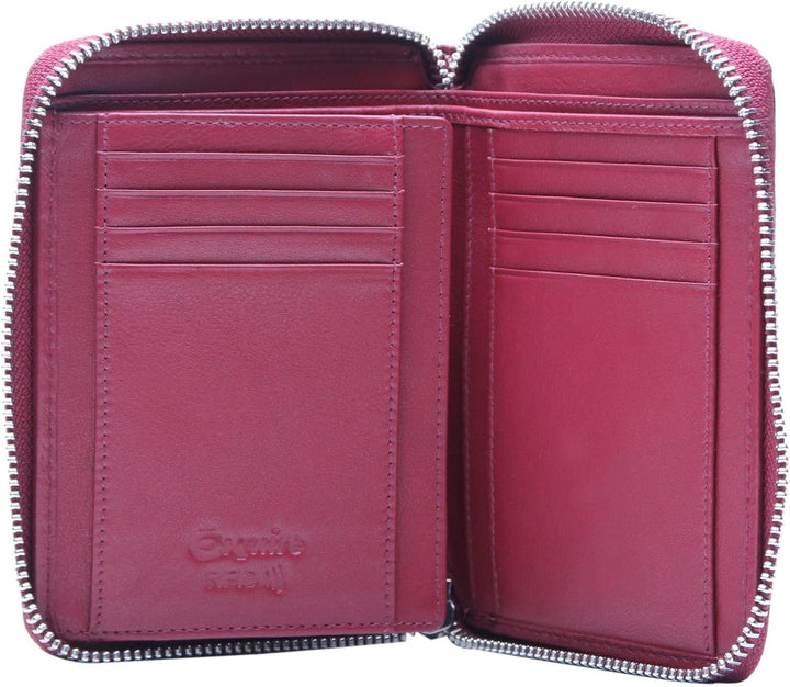 Esquire Nizza Geldbörse RFID Schutz Leder 15.5 cm