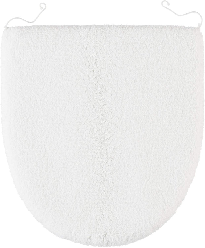 Rhomtuft Badematte Aspect, Farbe: weiss, Grösse: 45x50cm Deckelbezug 45x50 cm, Deckelbezug 45x50 cm
