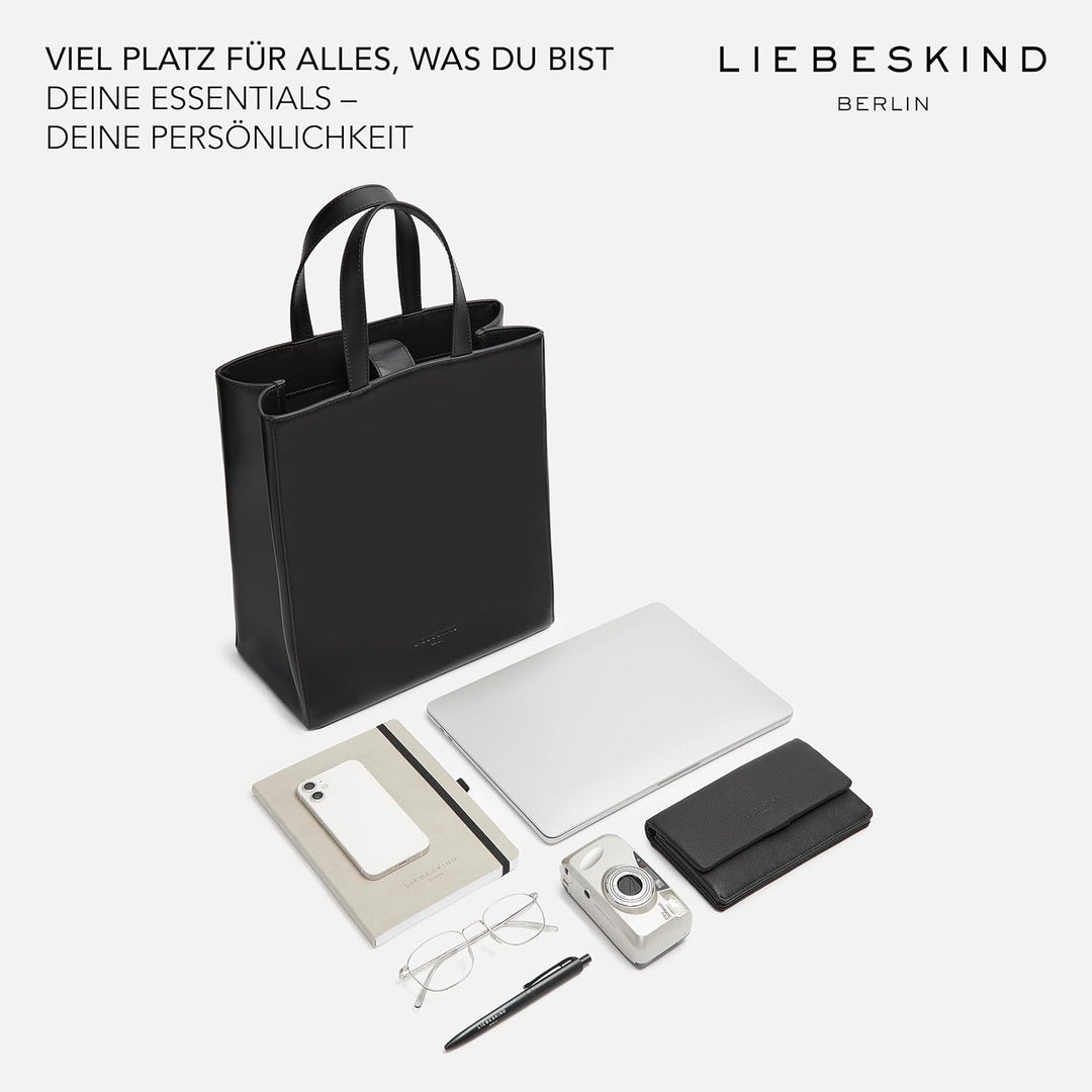 Liebeskind Paperbag M Tote Bag Damen Dark Clay, Dark Clay