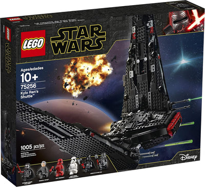 LEGO 75256 Star Wars Kylo Rens Shuttle, Raumschiff-Bauset mit 2 Spring Shootern, Der Aufstieg Skywal