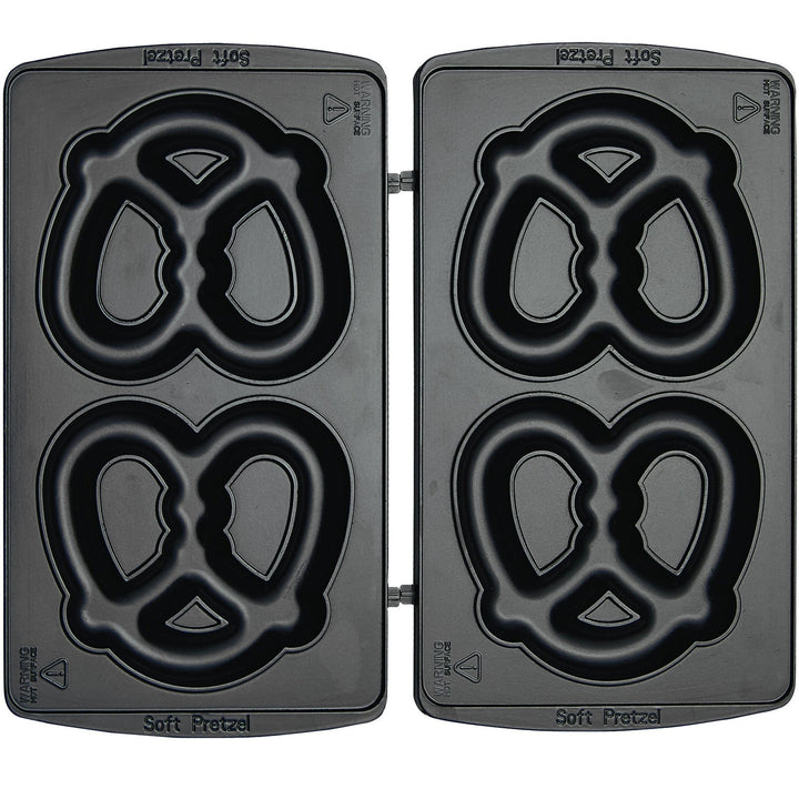 1 Satz Softpretzelplatten Bretzel Platten passend für Syntrox Chef Maker SM-1300W