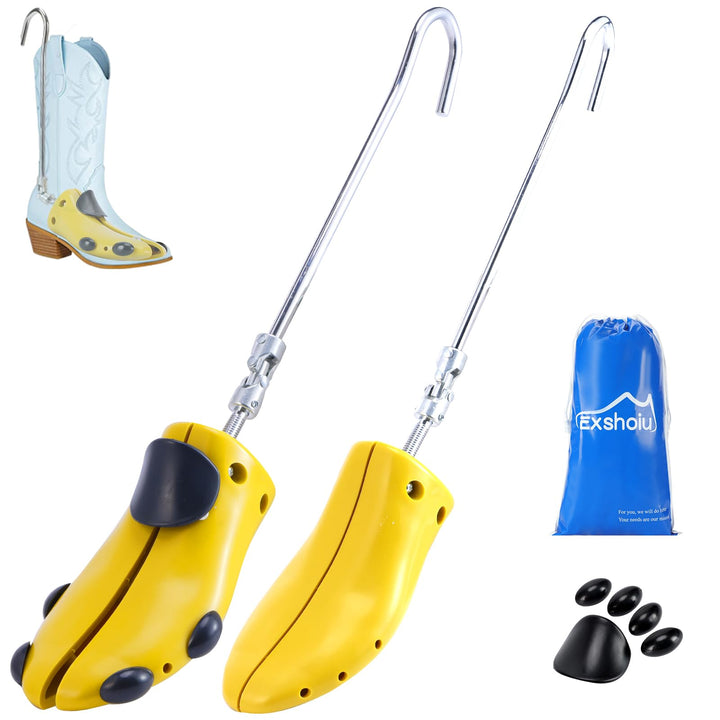 Exshoiu Schuhspanner, Schuhdehner für Stiefel, 1 Paar Schuhdehner Schuhweiter Stiefeletten, Verstell