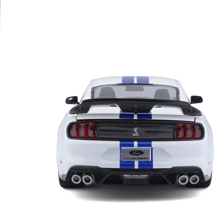 Maisto Mustang Shelby GT500 (2020): Modellauto im Massstab 1:18, Türen, Kofferraum und Motorhaube zu