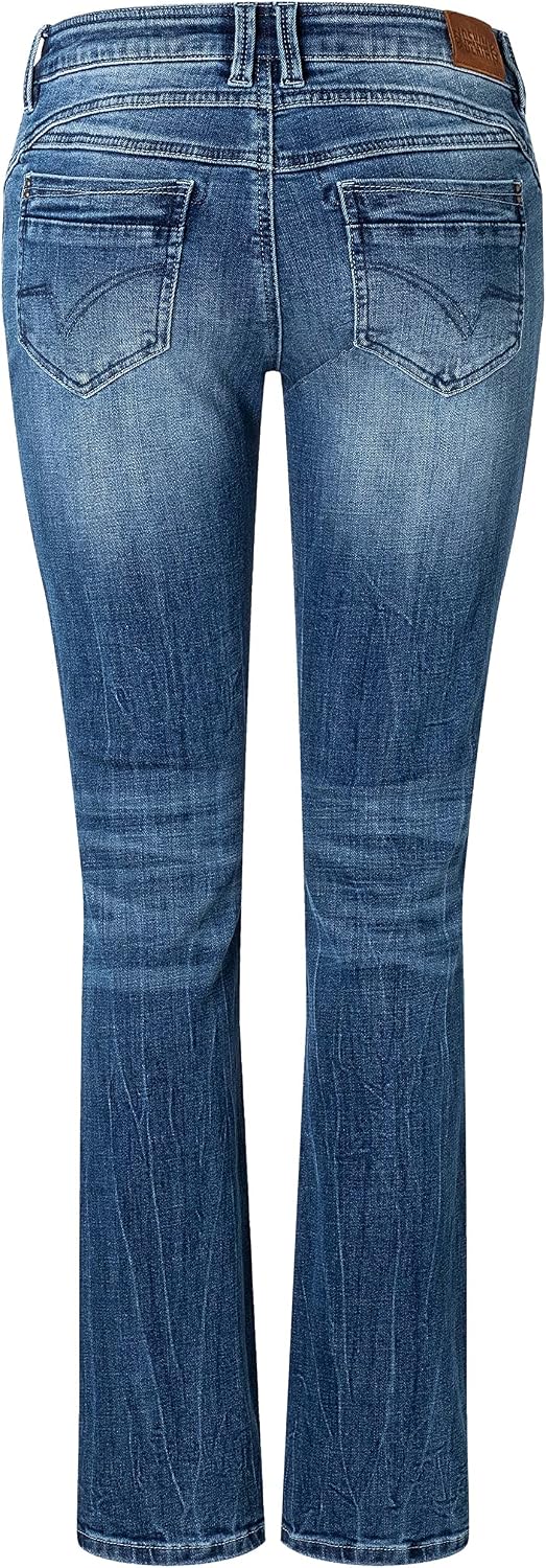 Timezone Damen Jeans Slim Lisatz 27W / 32L Mountain Blue Wash, 27W / 32L Mountain Blue Wash