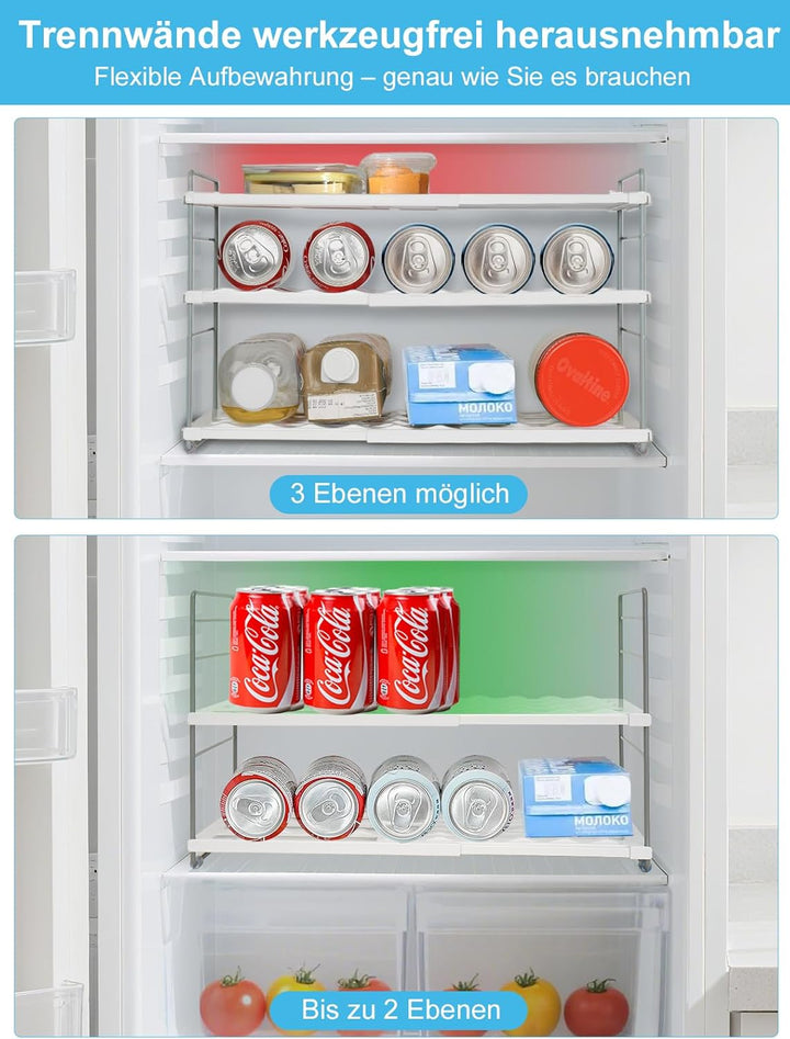 mepure Flaschen Organizer – Ausziehbares & Verstellbares Flaschenregal Schrank (26.5–42 cm), Flasche