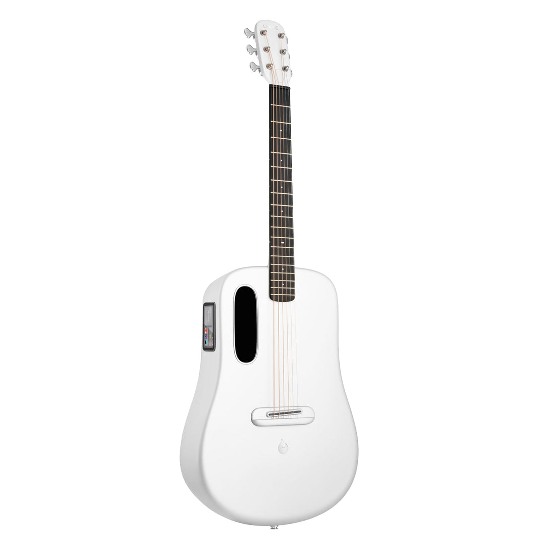 LAVA ME 4 Elektro-akustische Gitarre aus Carbonfaser – Reisefähige Smart Audio-Gitarre mit 3,5-Zoll-