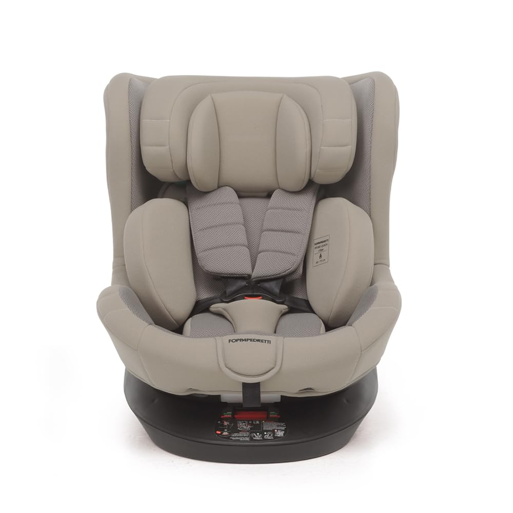 Foppapedretti FP360 Quick i-Size 360° drehbarer Sitz für Kinder von 40 bis 150 cm Körpergrösse 0-12