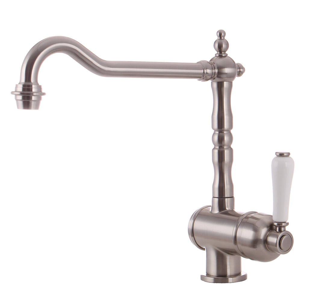 Grünblatt Niederdruck Nostalgie Landhausstil Matt Küche Armatur Küchenarmatur Einhebelmischer Wasser