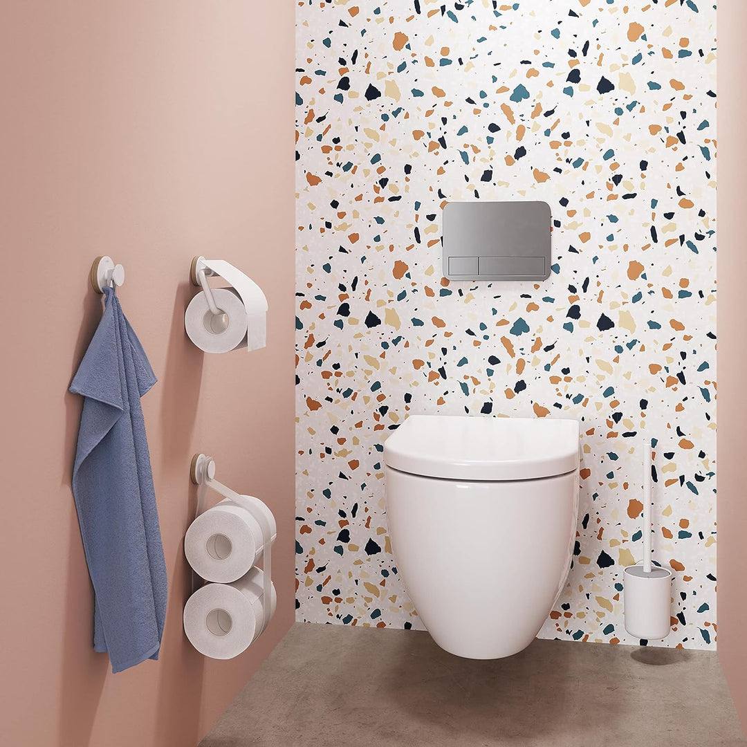 Tiger Stax WC-Sitz, Toilettensitz mit Absenkautomatik und Easy-Clean-Funktion, D-Form, einfache Mont