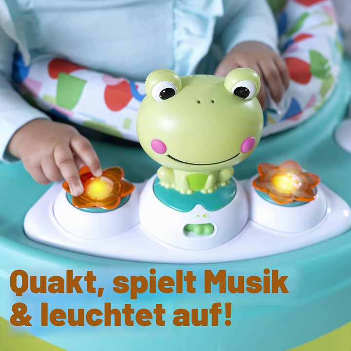 Brights Starts, Bounce Bounce Baby 2 in 1 Spieltisch Aktivität Sitz - Playful Pond mit 7 interaktive