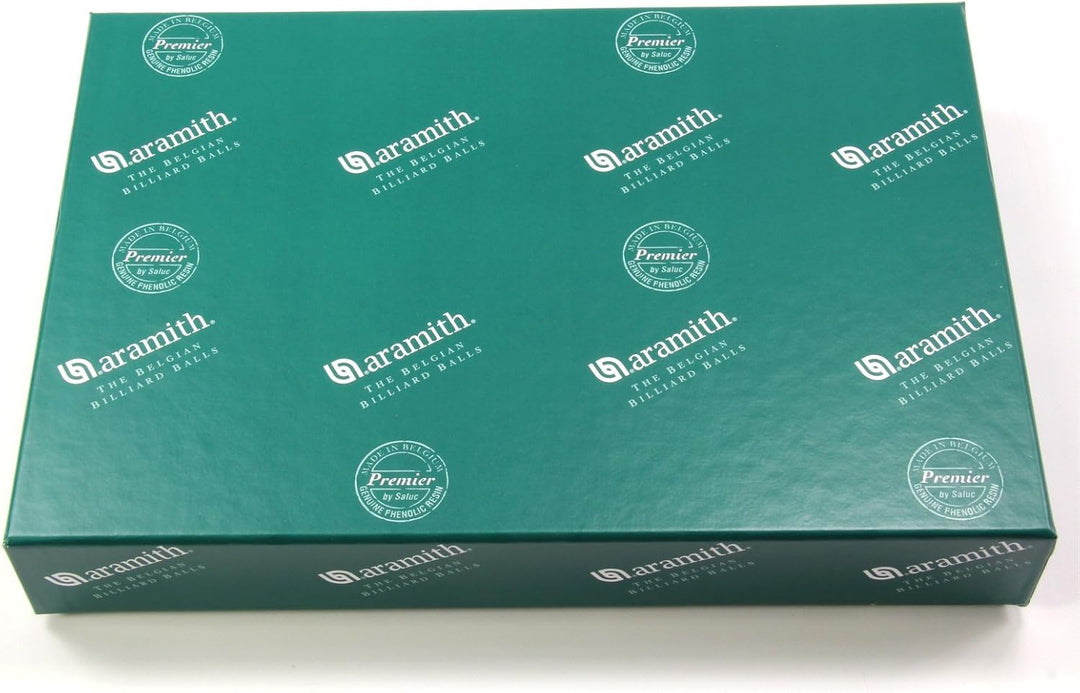 Aramith Aramtih Snooker Billardkugel-Set, Grosse 2 1/6" 5.23 cm Premier Set 2 1/16", 2 1/16"