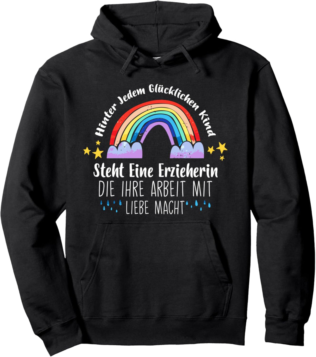 Erzieherin Kindergarten Lustiger Spruch Pädagogin Pullover Hoodie