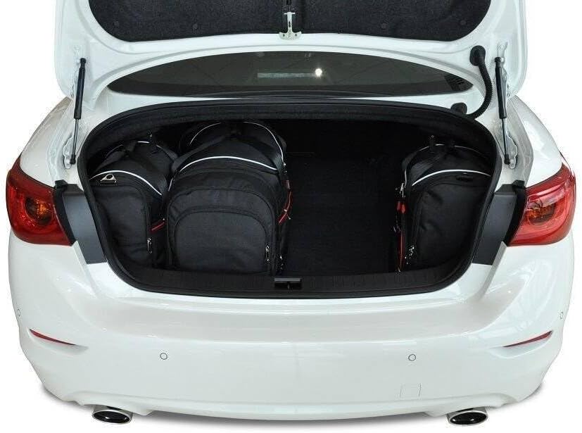 KJUST Dedizierte Reisetaschen 4 stk kompatibel mit INFINITI Q50 V37 2013-2017