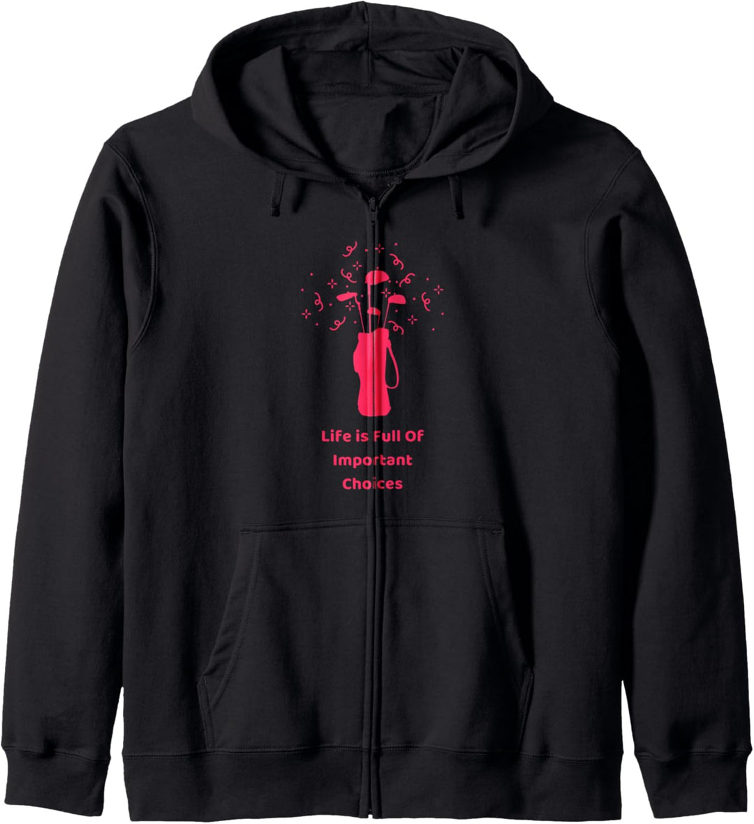 Lustiges Golf-Leben ist voll von wichtigen Auswahlgeschenken Kapuzenjacke