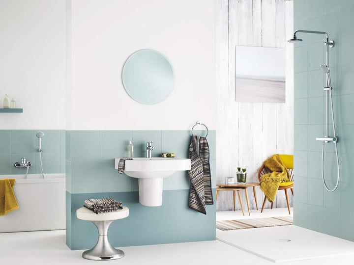 GROHE Euphoria System 180 - Duschsystem mit Thermostatbatterie (Wandmontage, Antikalk System, höhenv