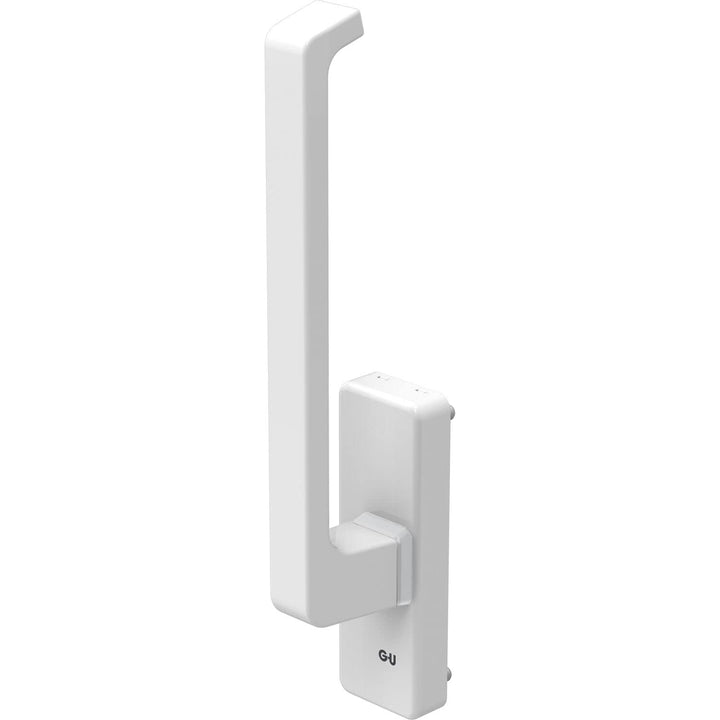 GU-966 Getriebe-Drehgriff DIRIGENT, Aussperrsicherung, weiss, links