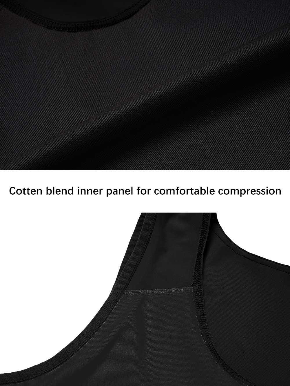 Idtswch Chest Binder for Transgender FTM Binder Compression Tomboy Trans Bandage Bra Cosplay Underwe