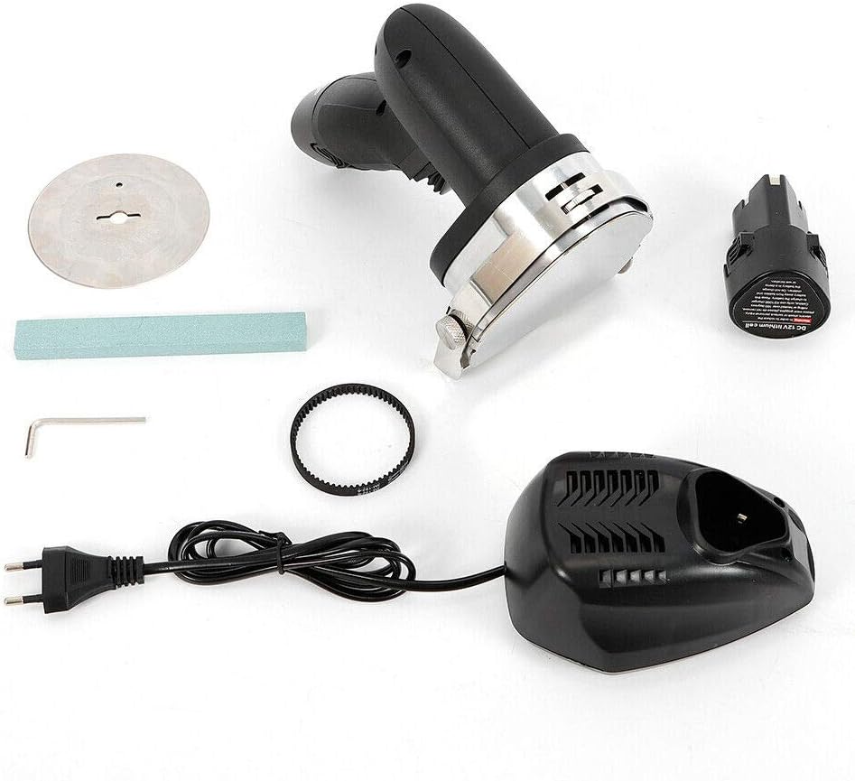 SHZICMY 80W Elektrisch Dönermesser Elektromesser Gyrosmesser Dönerschneider Grill Messer Wiederaufla