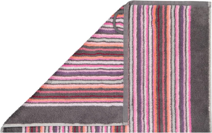 CAWÖ Home Handtücher Remake Streifen 2020 Beere-Multicolor - 17 Duschtuch 70x140 cm, Duschtuch 70x14