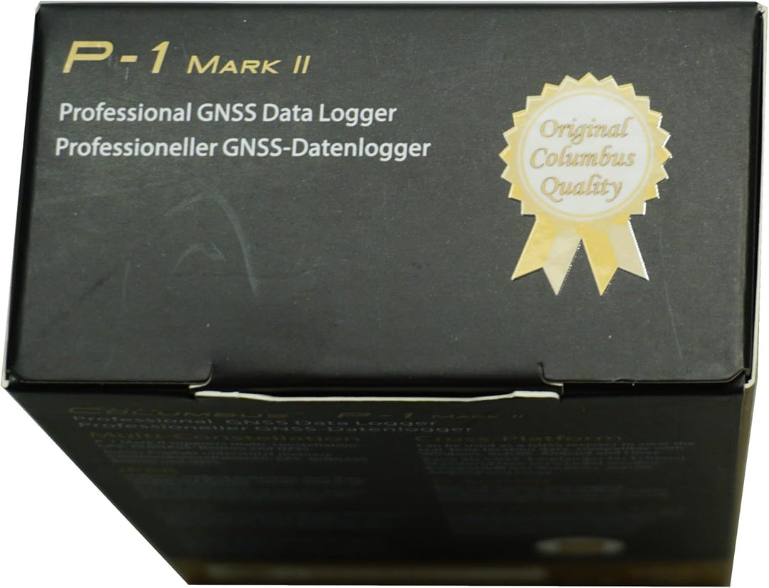 GNSS & GPS Daten-Logger Columbus P-1 Mark II mit PC Software für Windows & macOS