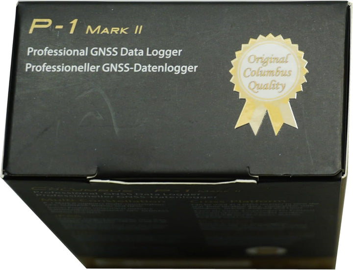 GNSS & GPS Daten-Logger Columbus P-1 Mark II mit PC Software für Windows & macOS