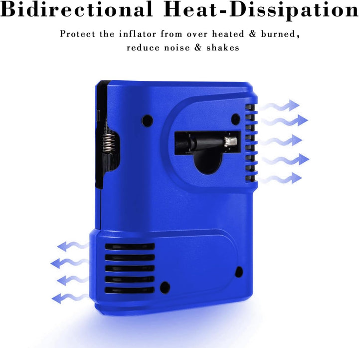 WindGallop Auto Kompressor 12V Luftpumpe Reifen Pumpe für Kleiner tragbarer Luftkompressor Reifenfül