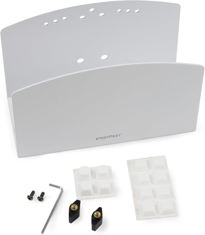 Ergotron CPU-Halter klein Weiss Fuer CPUs mit Einer Breite von 35 bis 95 mm max.22kg.
