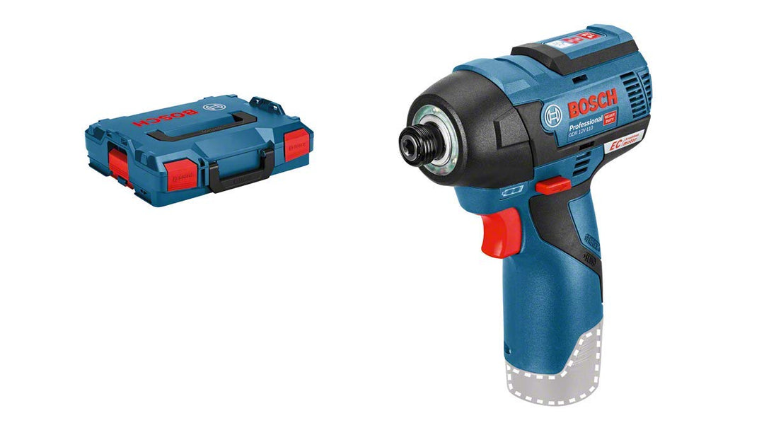 Bosch Professional 06019E0003 Drehschlagschrauber GDR 12V-110 (ohne Akku, 12 V, max. Drehmoment: 110
