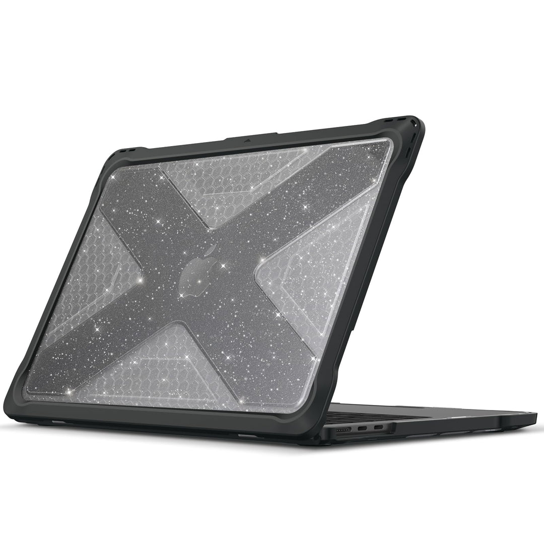 Fintie Hülle Kompatibel mit MacBook Air M5 M4 M3 M2 13.6" (2026-2022) A3449 A3240 A3113 A2681- Rugge