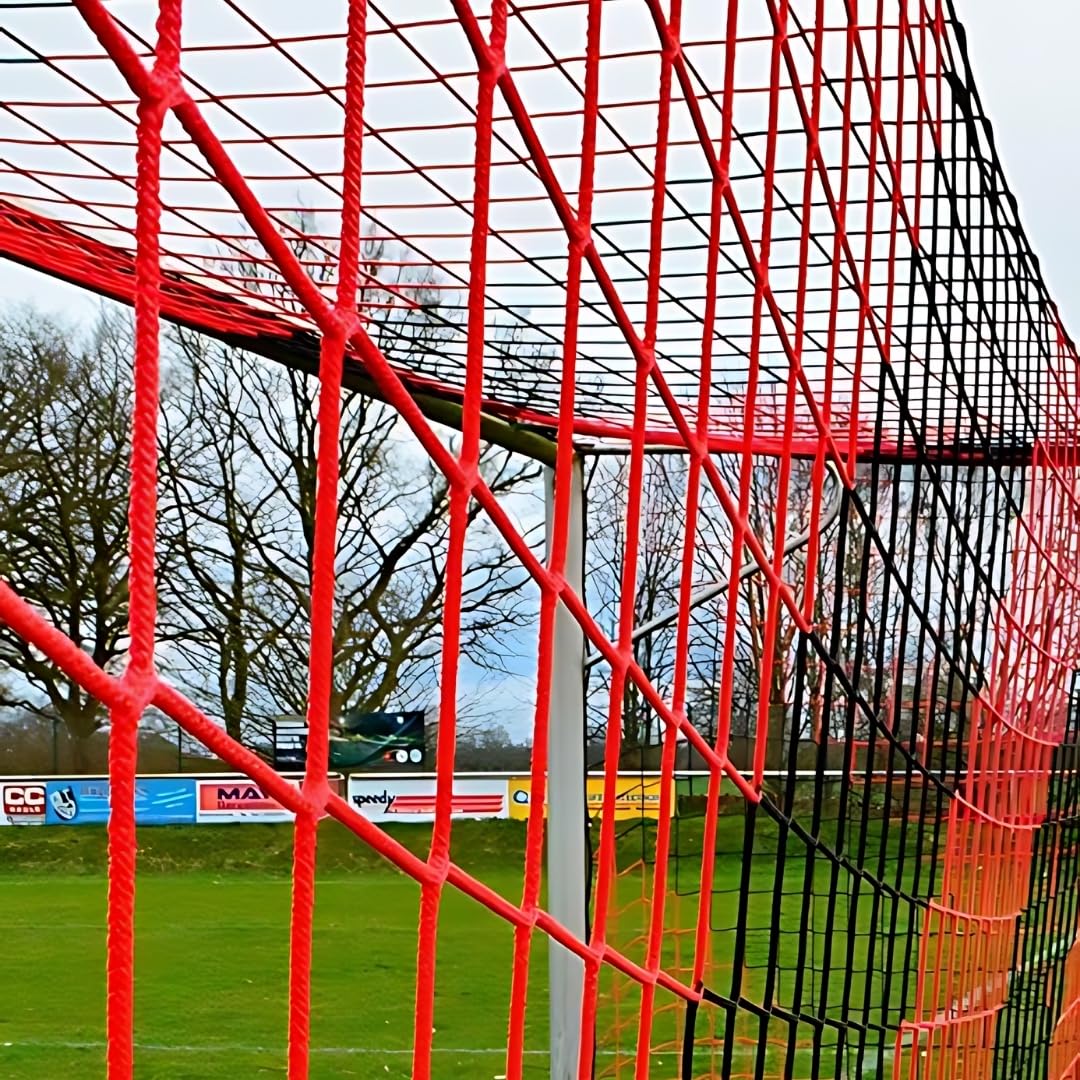 Fussball Jugend Tornetz Fussballtornetz 5,15 m x 2,05 m Tiefe Oben 0,80 unten 1,50 m zweifarbig Fuss
