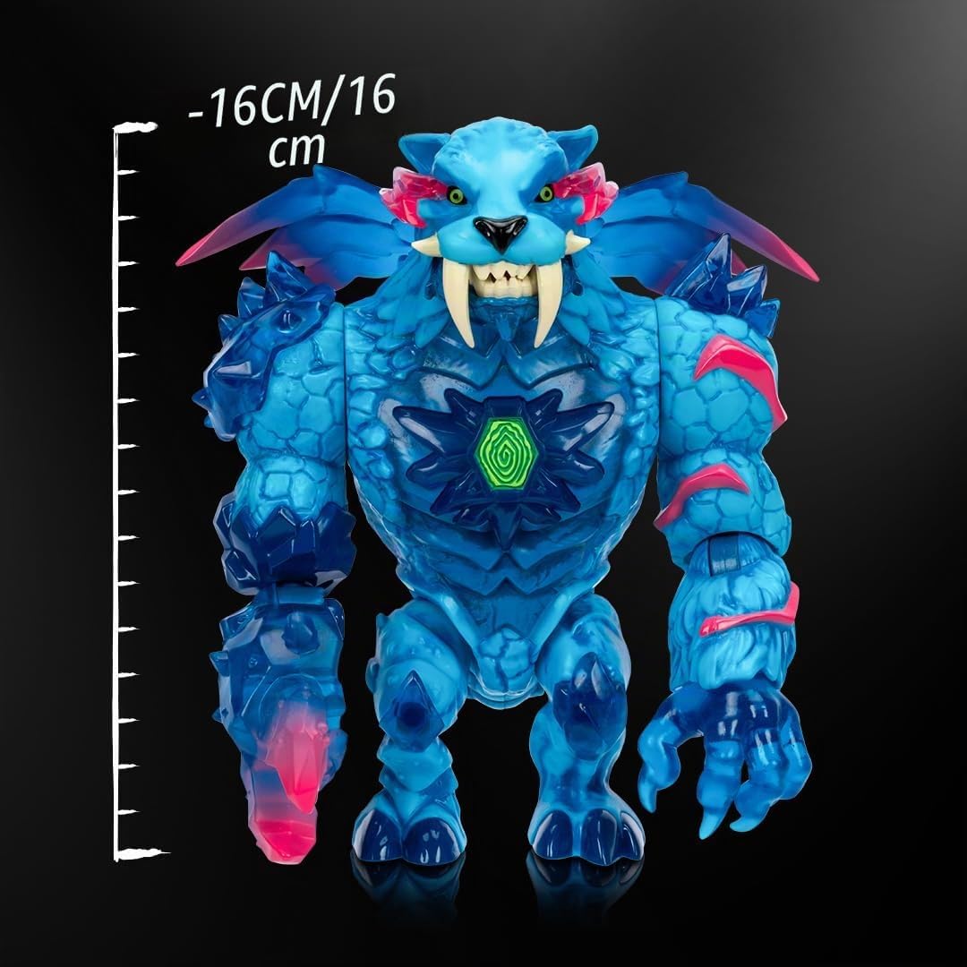 MrBeast Lab Apex Beast Panther Sammelfigur, stehend bei 15,8 cm Höhe, mit extremen Details, Premium-