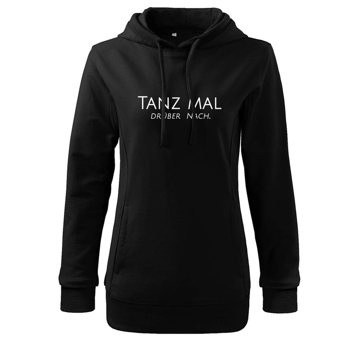 OwnDesigner Tanz mal drüber nach Langarmshirt Ladies Pullover 97% Baumwolle Damen Hoodie (408-465-L-