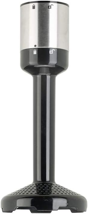 KeMar Stabmixer (1.000 Watt, Schwarz) Titan Klinge & Aufbewahrungsständer, Handstabmixer, Pürierstab