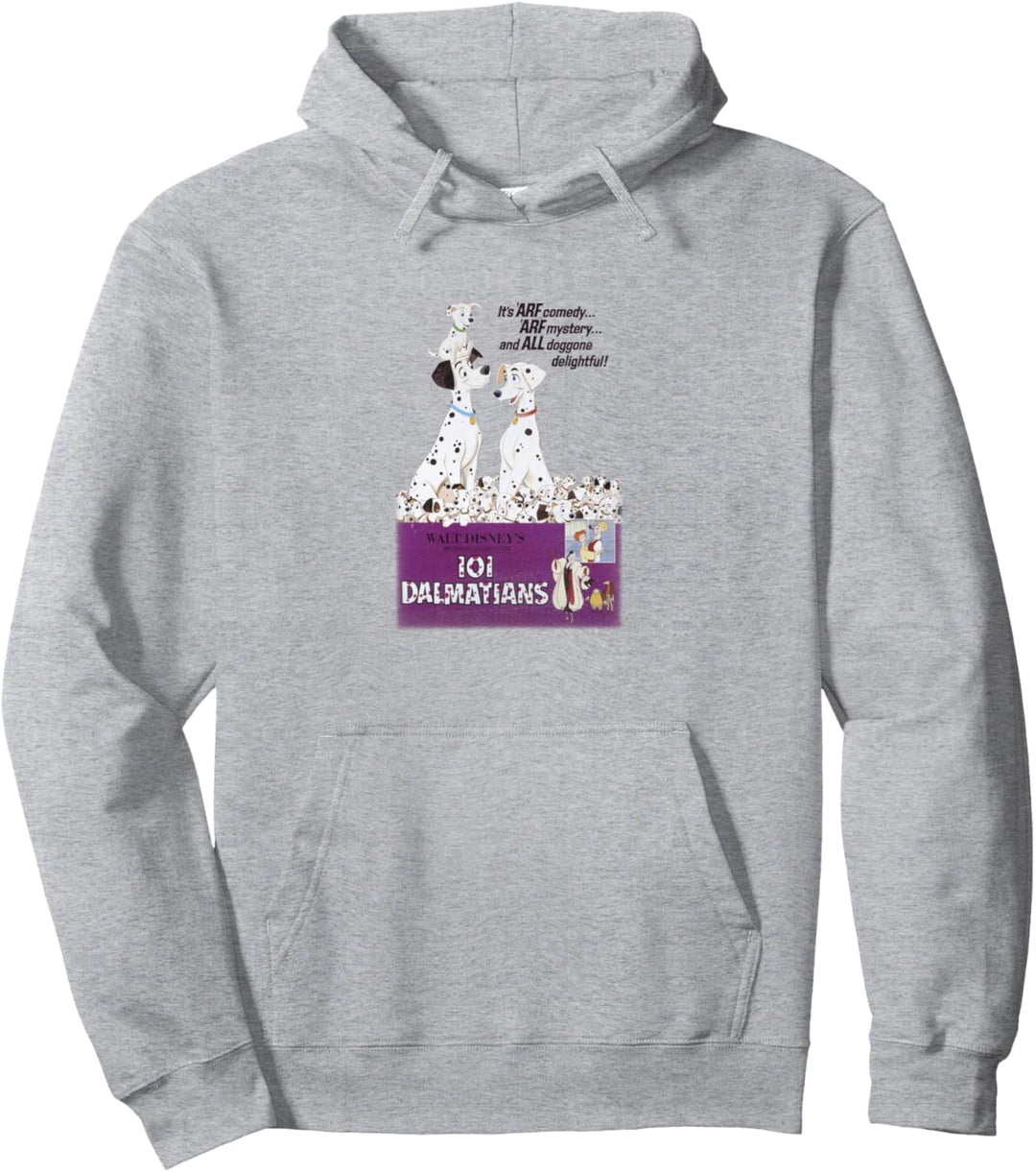 Disney 101 Dalmatians Group Shot Classic Movie Poster Pullover Hoodie