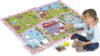 Clementoni 12858 – Hello Kitty Teppich Riesen Interaktives