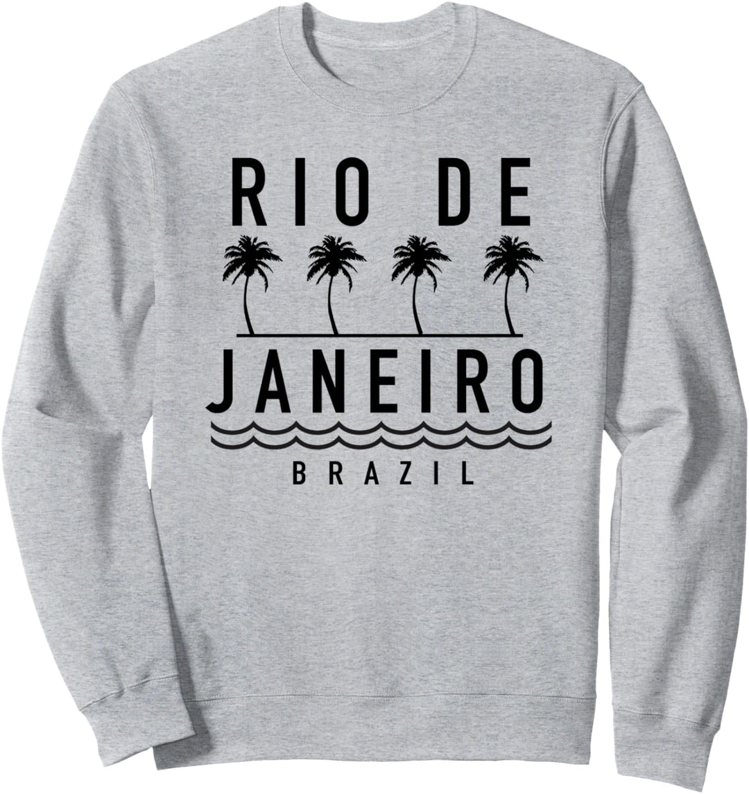 Trendy Rio De Janeiro Brazil Beach Scene Sweatshirt
