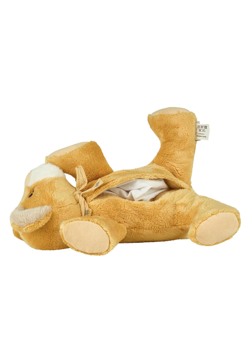 Sterntaler Schlaf Gut Figur Löwe Leo - Einschlafhilfe aus weichem Flausch - Kuscheltier mit Soundmod