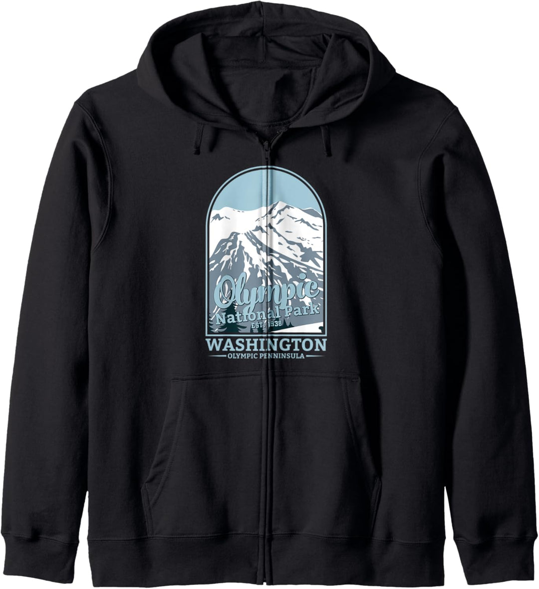 Washington National Park Trikot Olympic National Park Kapuzenjacke