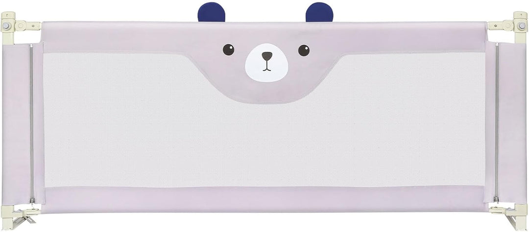 XDAILUYYDS Baby Bettgitter，Vertikaler Hebebettzaun，Kinderbettschutzgitter ，Bettschutzgitter Rausfall