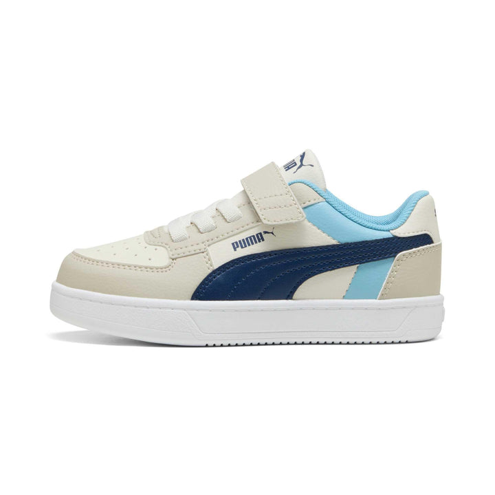 PUMA Unisex Kinder Caven 2.0 Block Ac+ PsSneaker 28 EU 2 0 Block Desert Dust Persian Blue Aqua Green