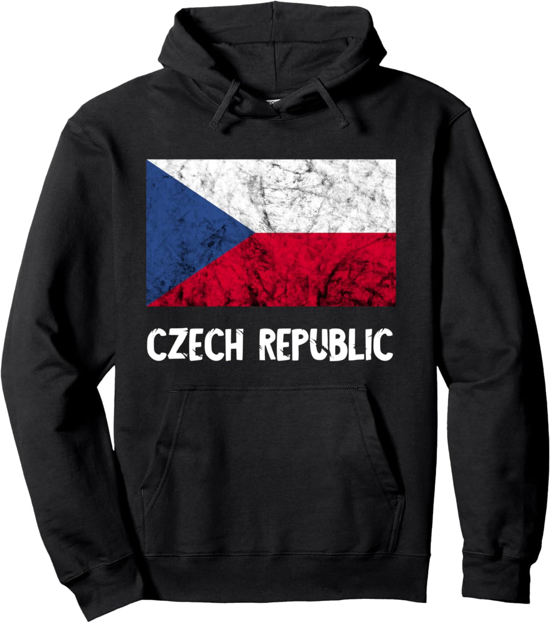 Tschechien Flagge Czech Republic Czechia Tscheche Stolz Pullover Hoodie