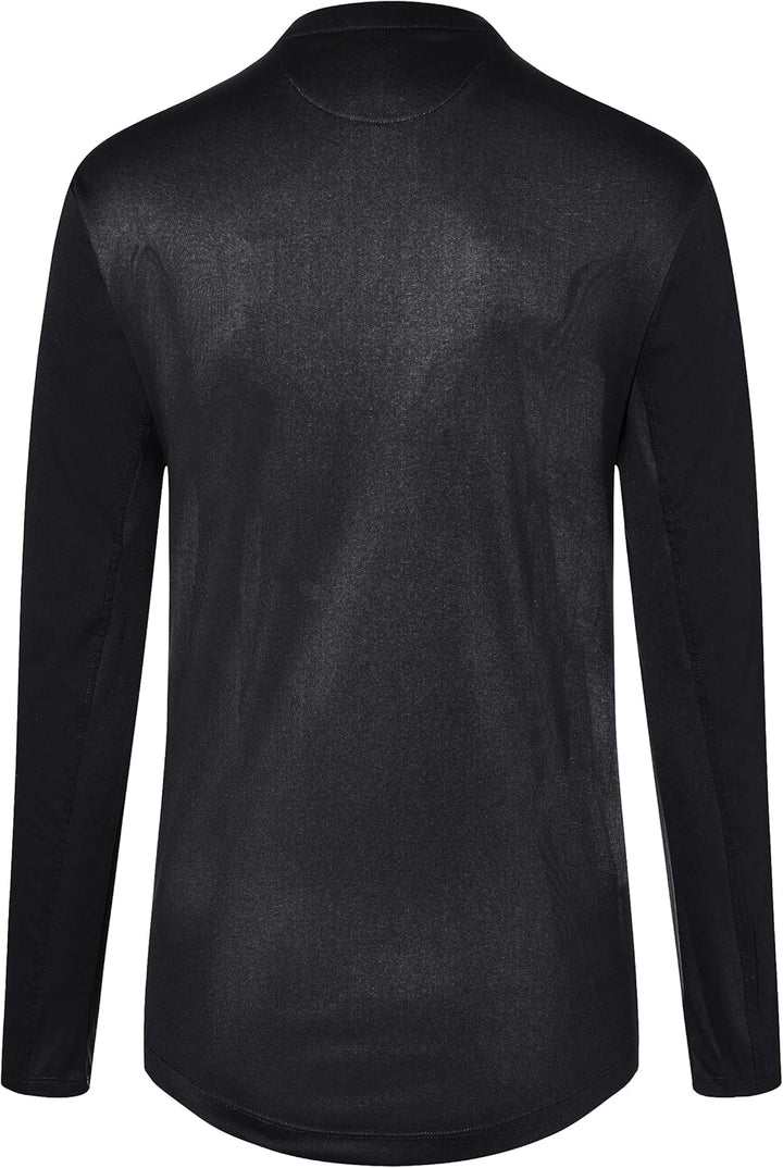 Karlowsky Herren Langarm Arbeitsshirt Performance 60% Baumwolle, 40% Polyester 5XL Schwarz, 5XL Schw