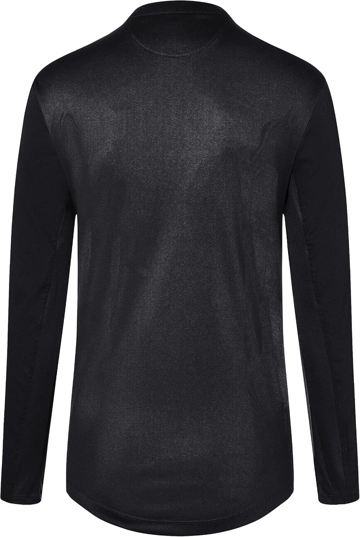 Karlowsky Herren Langarm Arbeitsshirt Performance 60% Baumwolle, 40% Polyester XL Schwarz, XL Schwar