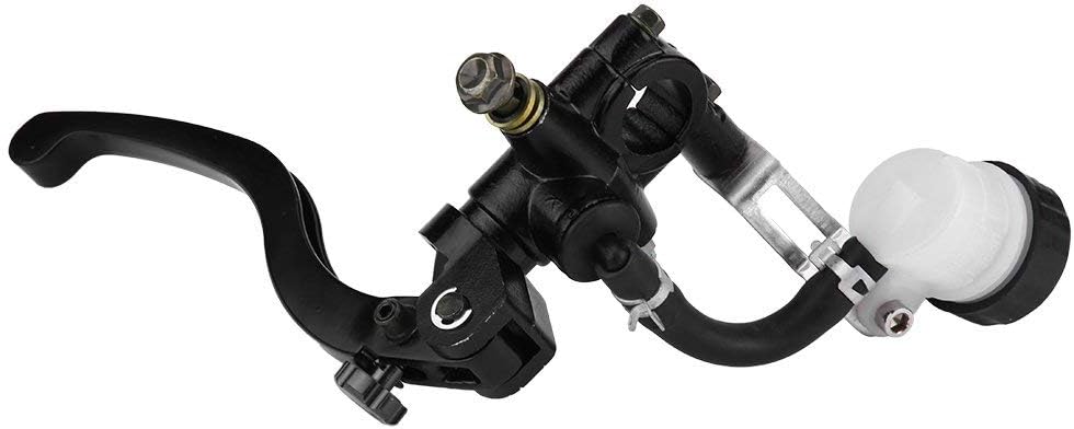 EVGATSAUTO Motorrad Kupplungshebel lang, 22 mm 7/8" Universal Universell verkleidung bremshebel Moto