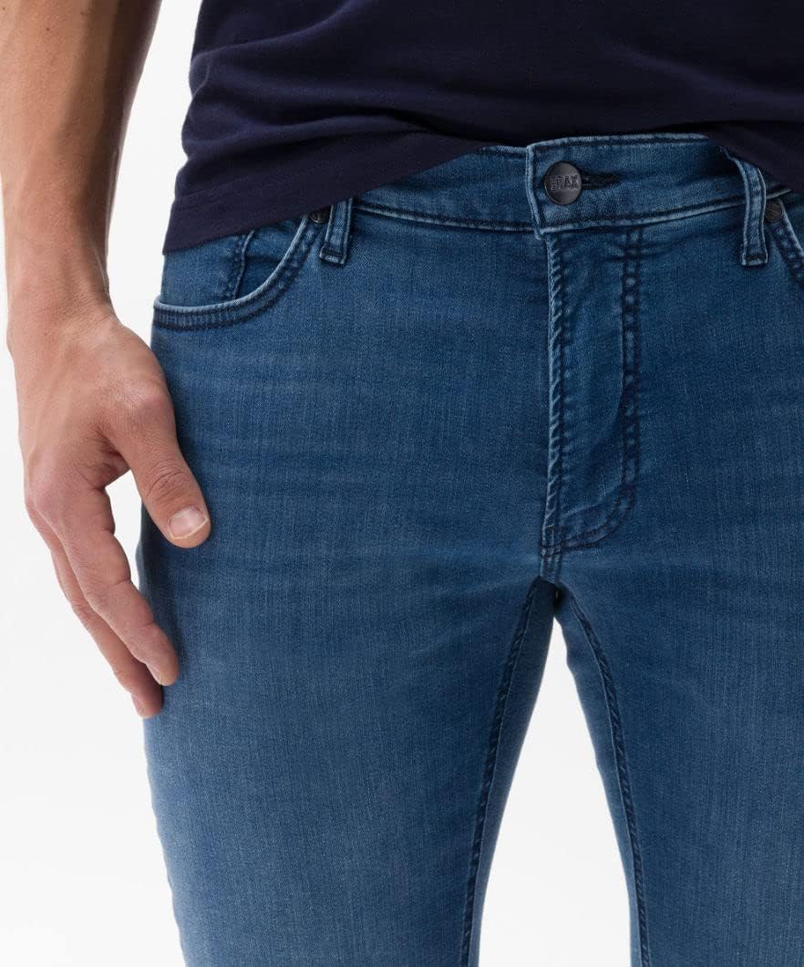 BRAX Herren Style Chuck Hi-Flex Light Jeans 31W / 34L Ocean Water Used, 31W / 34L Ocean Water Used
