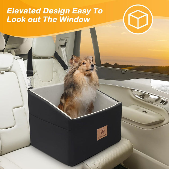 firepaw Auto-Hundesitz, Auto-Hundesitz für mittelgrosse Hunde,Auto-Hundesitz mit Sicherheitsgurt,was