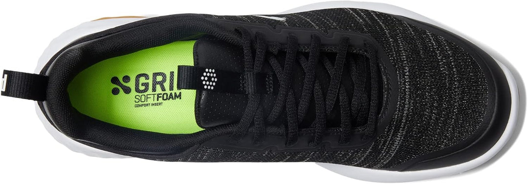 PUMA Herren Fusion Pro Extra Wide Golfschuhe 39.5 EU Weit Schwarz Silber, 39.5 EU Weit Schwarz Silbe